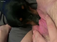 Enjoying his tongue going unfathomable into my wet crack - pervertslut